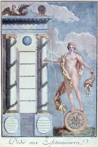 Alegoria da Loteria Real Francesa, 1785